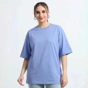 تیشرت آبی آسمانی بیسیک یونیسکس