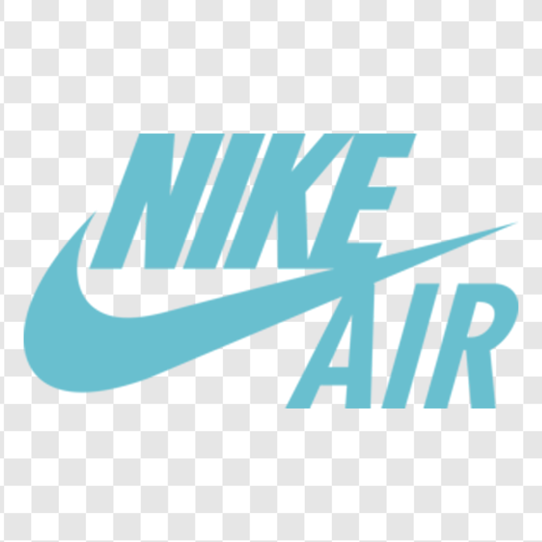 DTF طرح NIKE AIR آبی