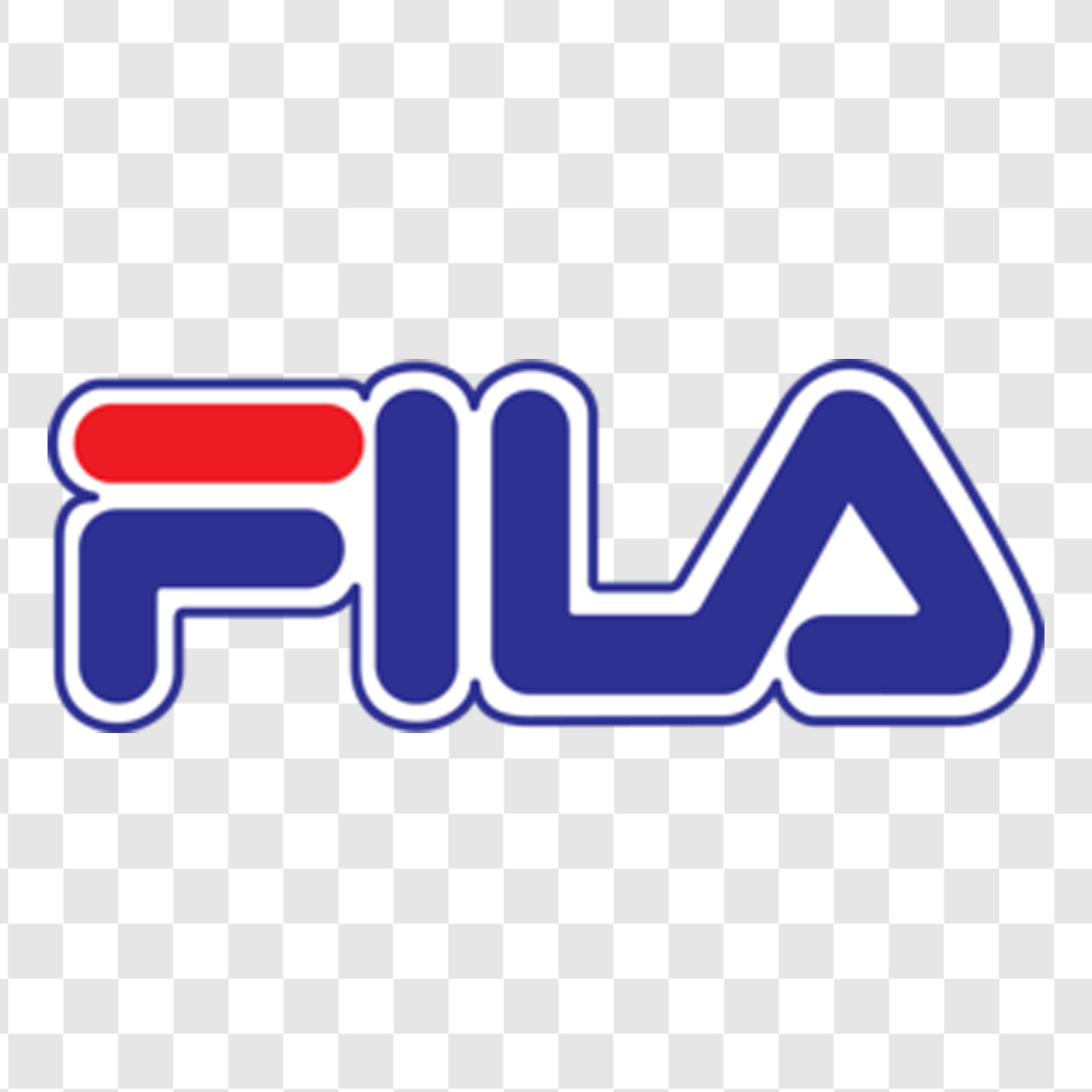 DTF طرح FILA دورسفید